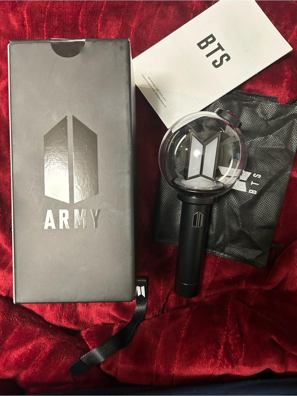 Official Black Light Stick (Army Bomb) ver 4 - Black
